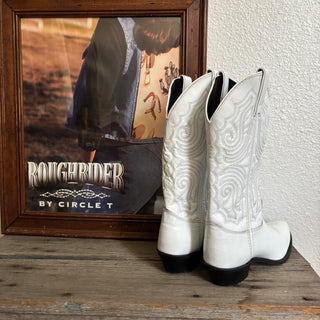 White Cowboy Boots - Women’s 7
