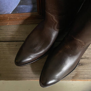 Brown Texas Cowboy Boots - Men’s 10 / Women’s 11.5