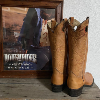 Marbled Texas Cowboy Boots - Women’s 9.5