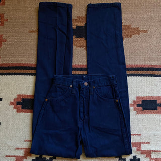 Vintage Navy Blue Wranglers 25 inch waist for Women