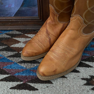 Marbled Texas Cowboy Boots - Women’s 5.5
