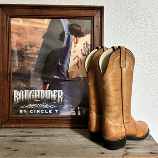 Honey Brown Texas Cowboy Boots - Women’s 6