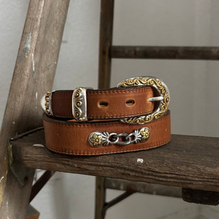 Nocona Concho Belt - 25” - 28”