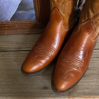 Brown Texas Cowboy Boots - Women’s 7