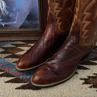Brown Tony Lama Cowboy Boots - Women’s 5.5