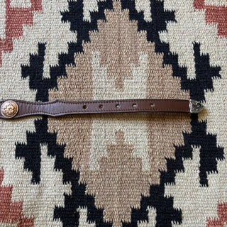 Nocona Flower Concho Belt - 23” - 26”