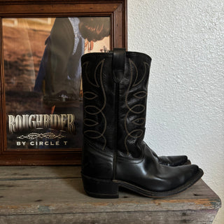 Black Texas Cowboy Boots - Men’s 8 / Women’s 9.5
