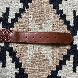 Brown Braided Belt - Sizes 29” - 31”