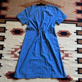 Lighthouse Denim Midi Dress - Small