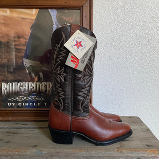 2 Tone Texas Cowboy Boots - Men’s 7 / Women’s 8.5