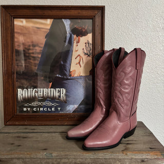 Pink Cowboy Boots - Women’s 6