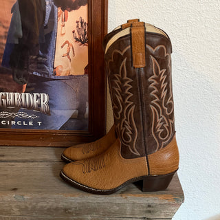 Brown Texas Cowboy Boots - Men’s 8.5 / Women’s 10