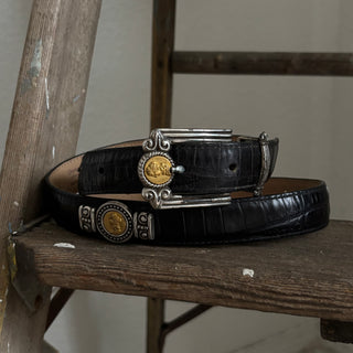 Black Brighton Belt - 31” - 34”