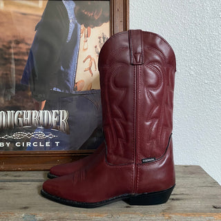 Burgundy Cowboy Boots - Women’s 8 & 10