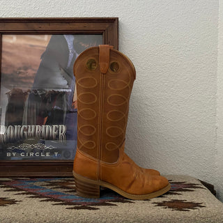 Marbled Texas Cowboy Boots - Women’s 5.5