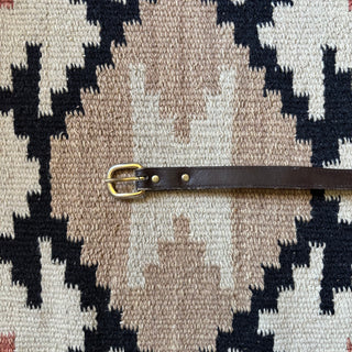 Thin Brown Belt - 25” - 28”
