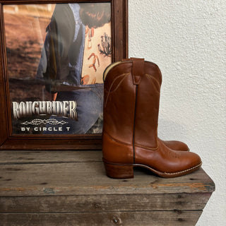 Brown Texas Cowboy Boots - Youth 5.5 / Women’s 7