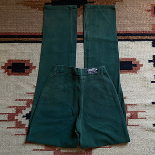 Vintage Forest Green Rockies Jeans 25 inch waist for Women
