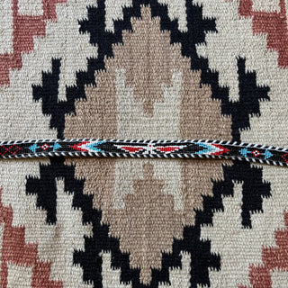Beaded Thunderbird Belt - 25” - 28”