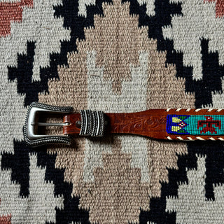 Beaded Alaska Belt - 27” - 30”