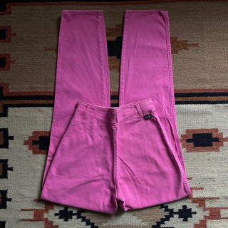 Vintage Classic Hot Pink Wranglers 26 inch waist