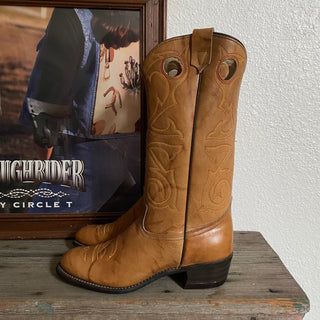 Marbled Texas Cowboy Boots - Women’s 9.5