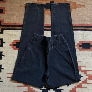 Vintage Black Silverlake Wranglers 26 inch waist for Women