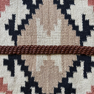 Brown Braided Belt - 30” - 33”