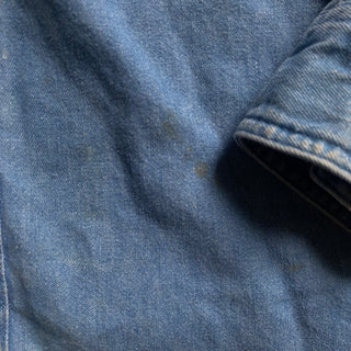 Vintage Embroidered Denim Shirt, Small for Women