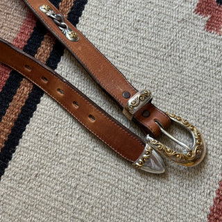 Nocona Concho Belt - 25” - 28”