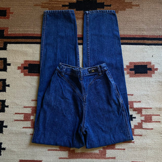 Vintage Dark Wash Rockies 25 inch waist