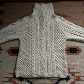 Cozy White Sweater - Small