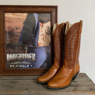 Tall Brown Cowboy Boots - Women’s 10