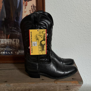 Black Texas Cowboy Boots - Women’s 10