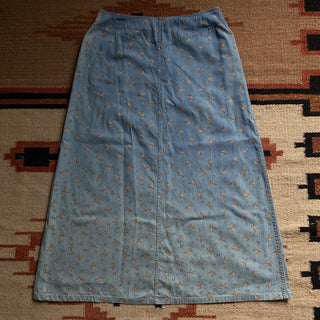 Vintage Horseshoe Shirt & Skirt Set for Women