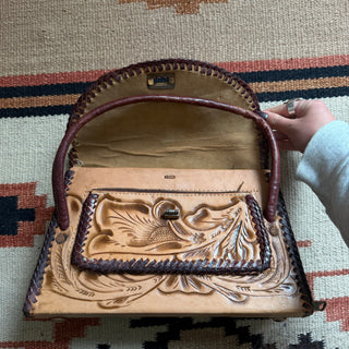 1950s Large Cowgirl Granny Purse