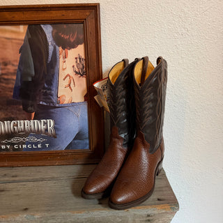 2 Tone Bullhide Texas Cowboy Boots - Men’s 8.5 & 9 / Women’s 10 & 10.5