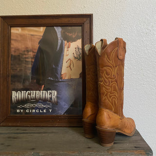 Marbled Texas Cowboy Boots - Women’s 6.5
