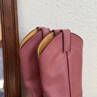 Bubblegum Pink Cowboy Boots - Women’s 7.5