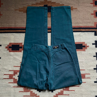 Vintage Forest Green Rockies Jeans 26 inch waist for Women