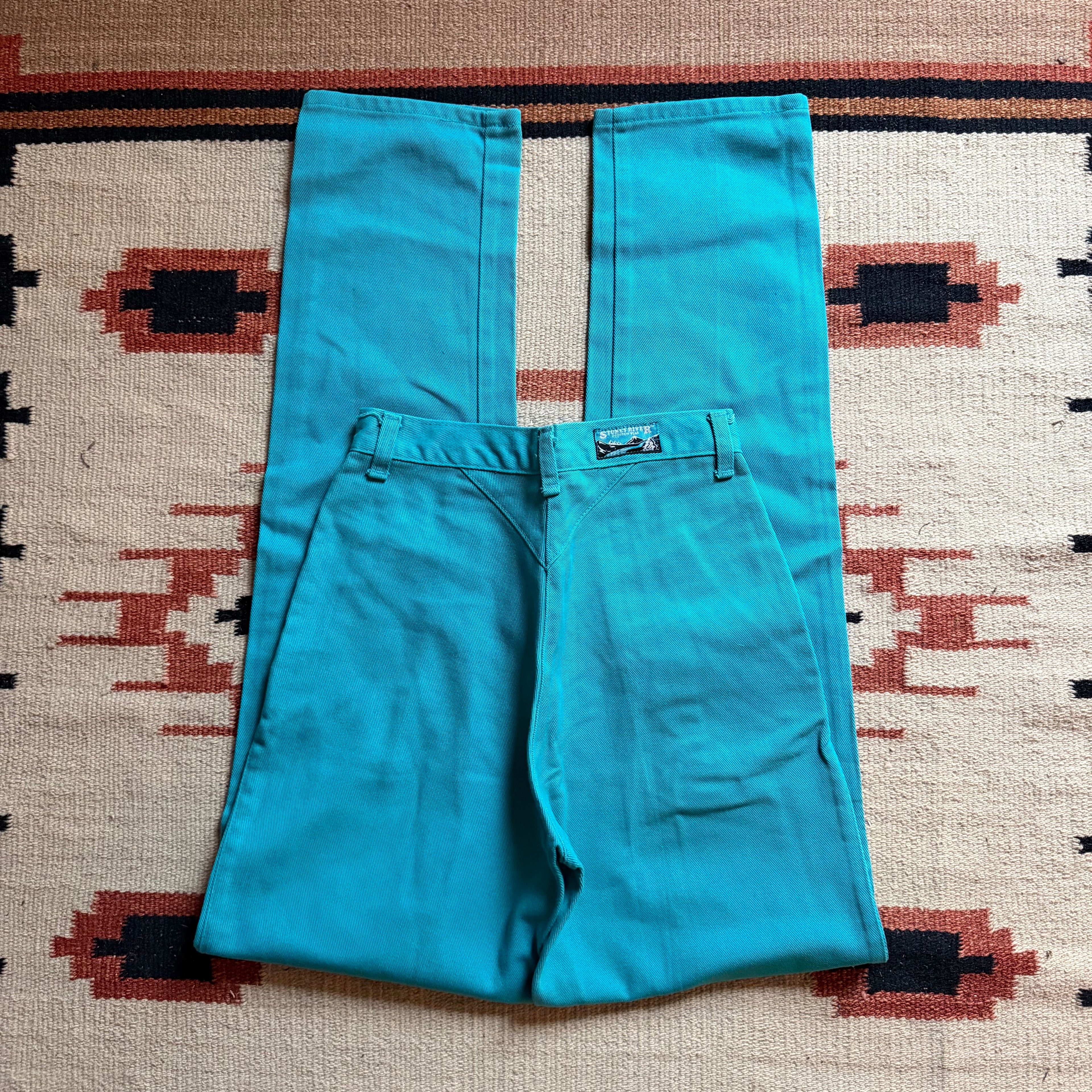 Stoney River Turquoise Jeans 26”