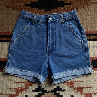 Vintage Light Blue Rockies Shorts 26 inch waist