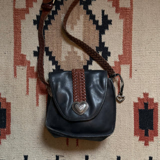 Heart Concho Leather Cowgirl Purse