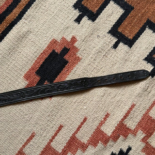 1950s Cowgirl Bull Belt, Small for Women