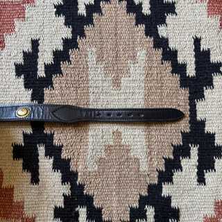 Black and Gold Concho Belt 27” - 33”