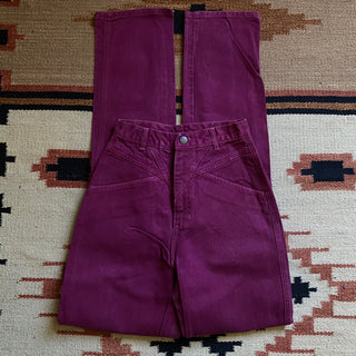 Purple Roper Jeans 25”