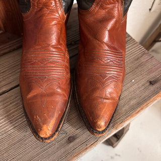 Vintage Dan Post Rancher Grandpa Cowboy Boots, Women’s 6