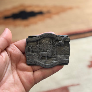 Oregon Belt Buckle