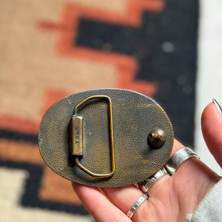 Vintage Grandpa Belt Buckle for Women