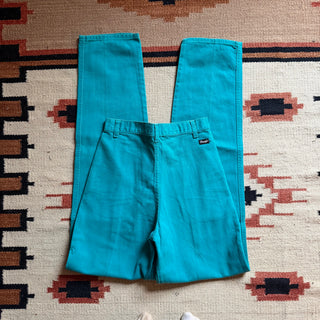 Vintage Turquoise Rodeo Wranglers 26 inch waist for Women